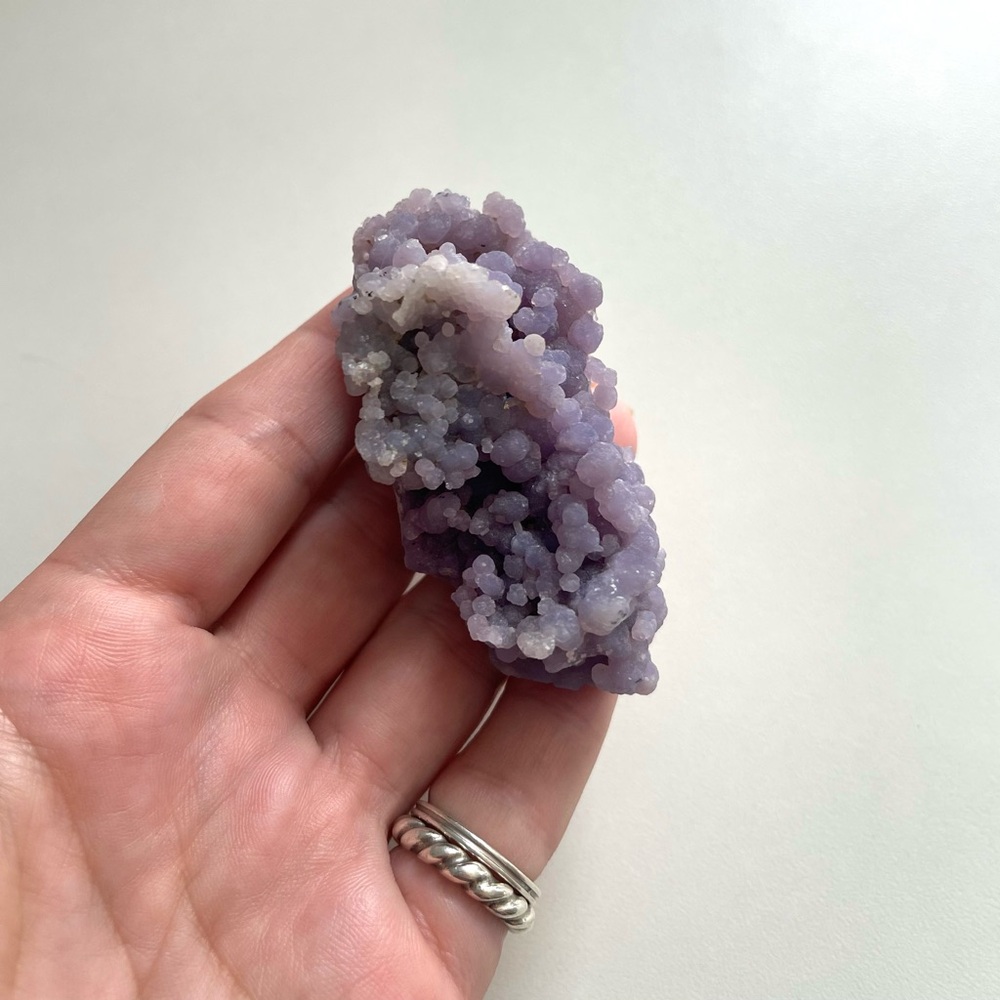 Grape Agate Chalcedony Botryoidal Specimen Crystal Spirituality Healing - Picture 8 of 13